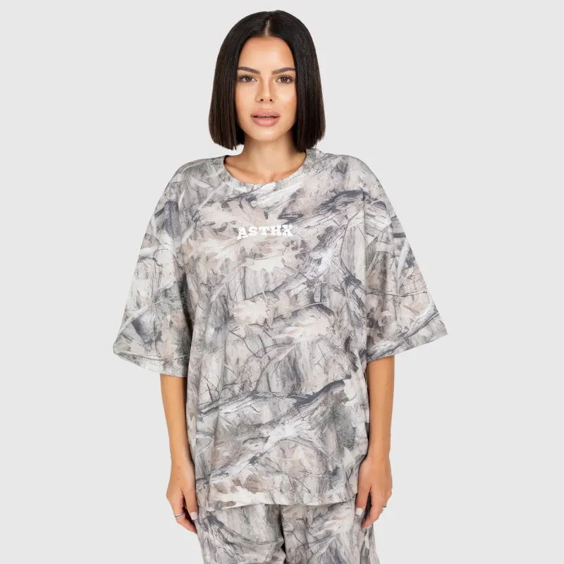 Tricou damă Iron Aesthetics Camo tree, light-8