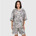 Tricou damă Iron Aesthetics Camo tree, light