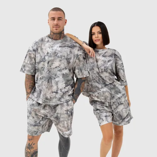 Tricou bărbați Iron Aesthetics Camo tree, light