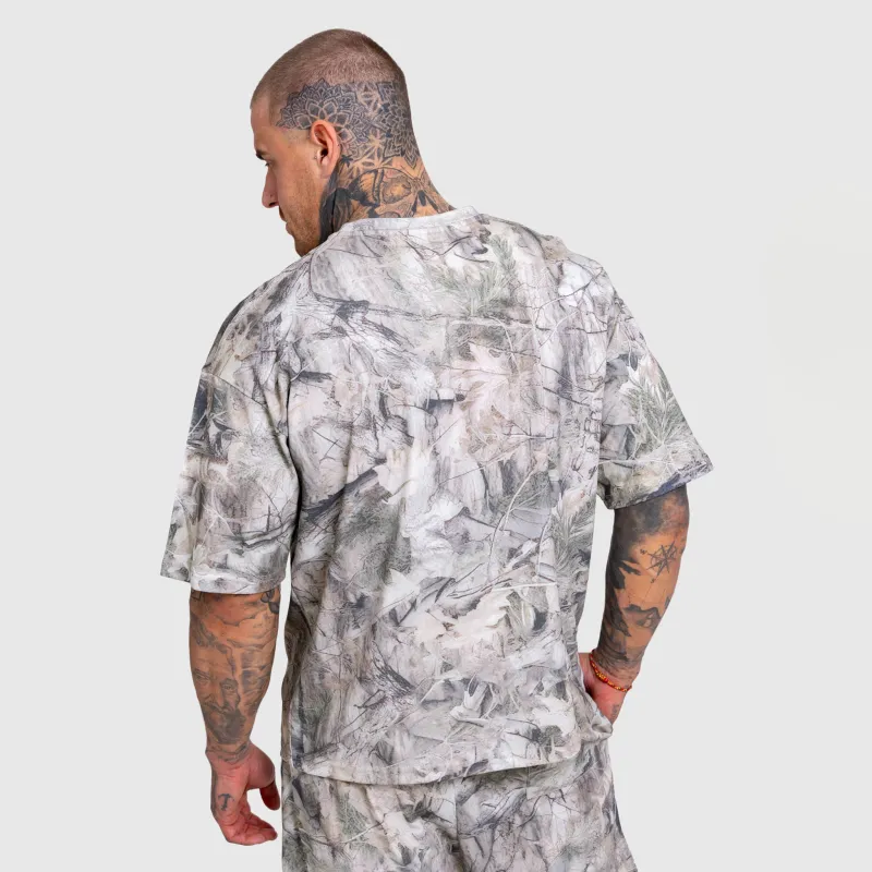 Tricou bărbați Iron Aesthetics Camo tree, light-4