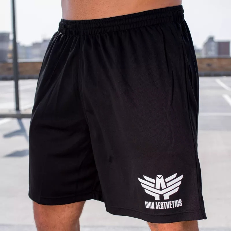 Pantaloni scurți funcționali Iron Aesthetics Classic, negri-2