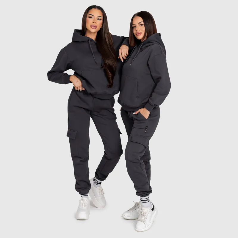 Set oversize damă Iron Aesthetics Cargo, gri-5