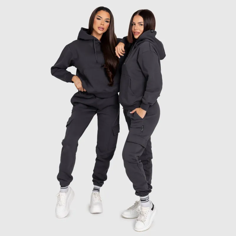 Set oversize damă Iron Aesthetics Cargo, gri-7