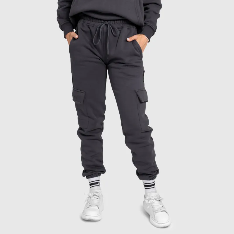 Set oversize damă Iron Aesthetics Cargo, gri-15