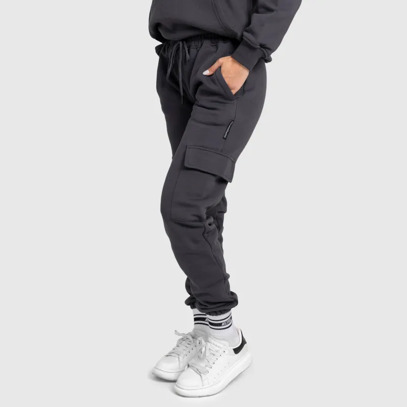 Set oversize damă Iron Aesthetics Cargo, gri-17