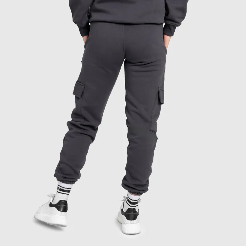 Set oversize damă Iron Aesthetics Cargo, gri-18