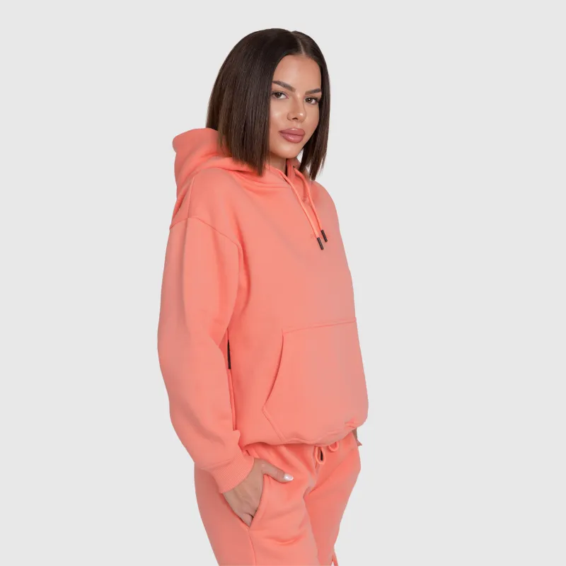 Set oversize damă Iron Aesthetics Cargo, roz somon-10