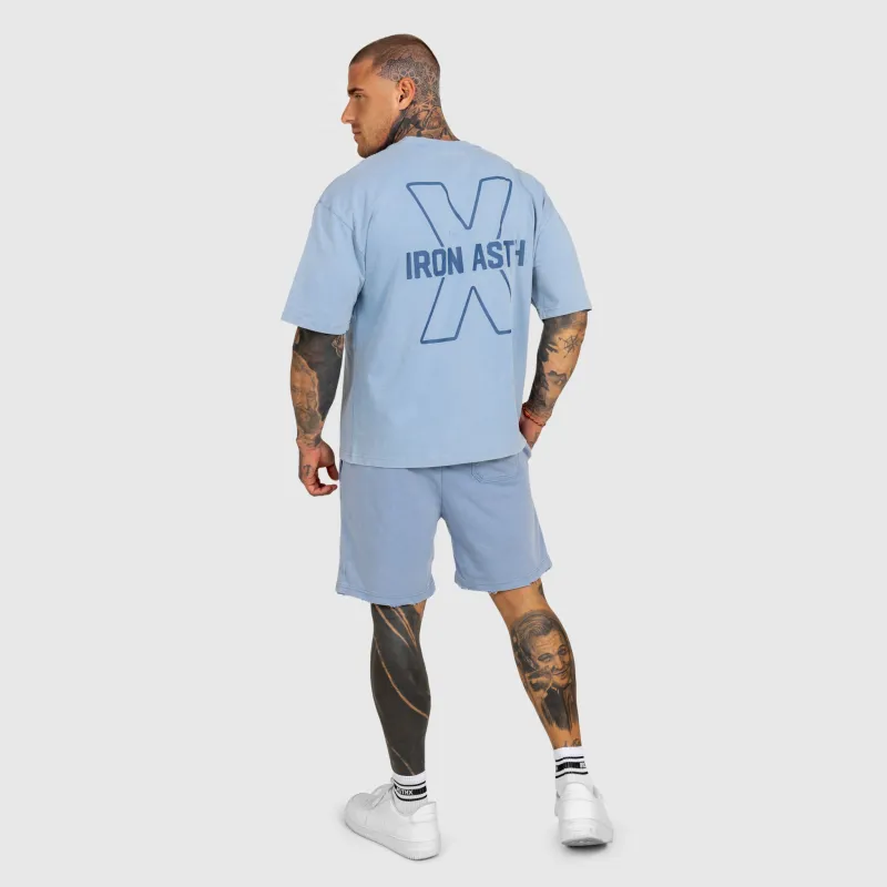 Set bărbați Iron Aesthetics X Washed, albastru-1