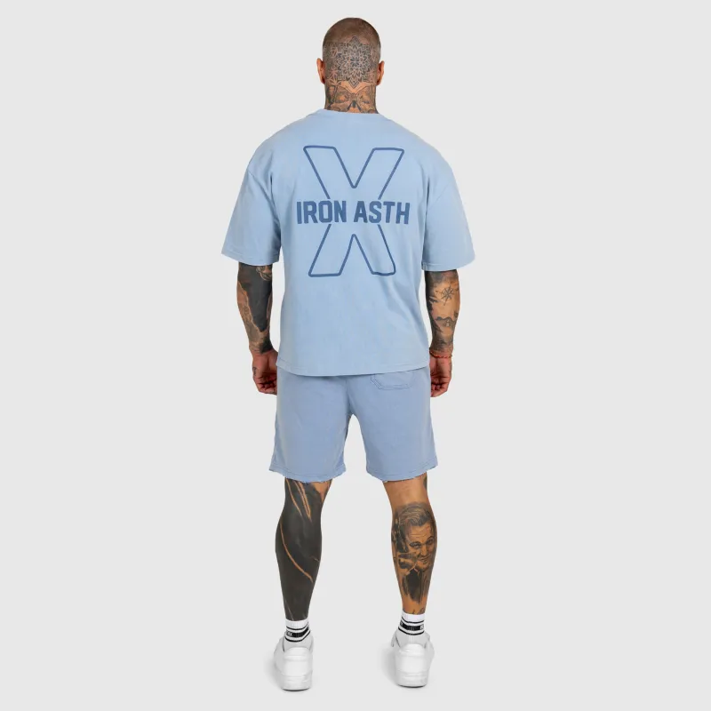 Set bărbați Iron Aesthetics X Washed, albastru-4