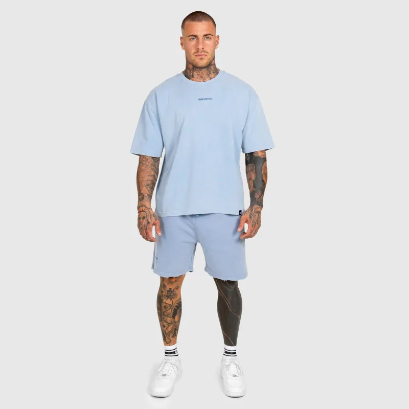 Set bărbați Iron Aesthetics X Washed, albastru-5