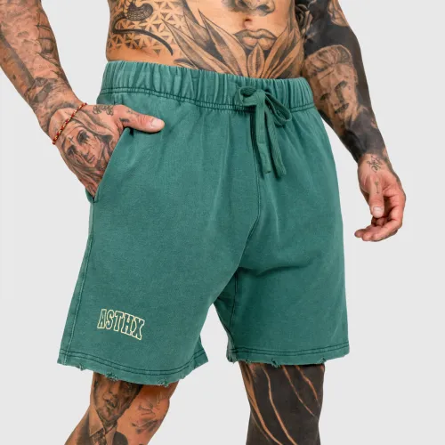 Pantaloni scurți ASTHX, washed green