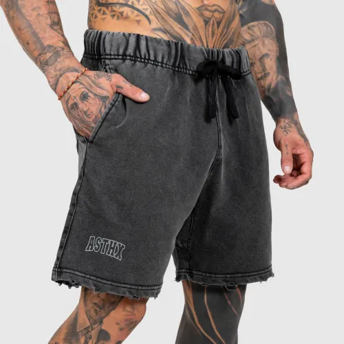 Pantaloni scurți ASTHX, washed black