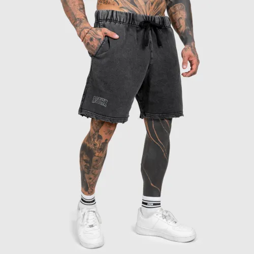 Pantaloni scurți ASTHX, washed black