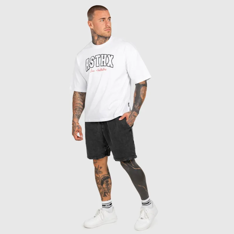 Pantaloni scurți Iron Aesthetics ASTHX, washed black-11