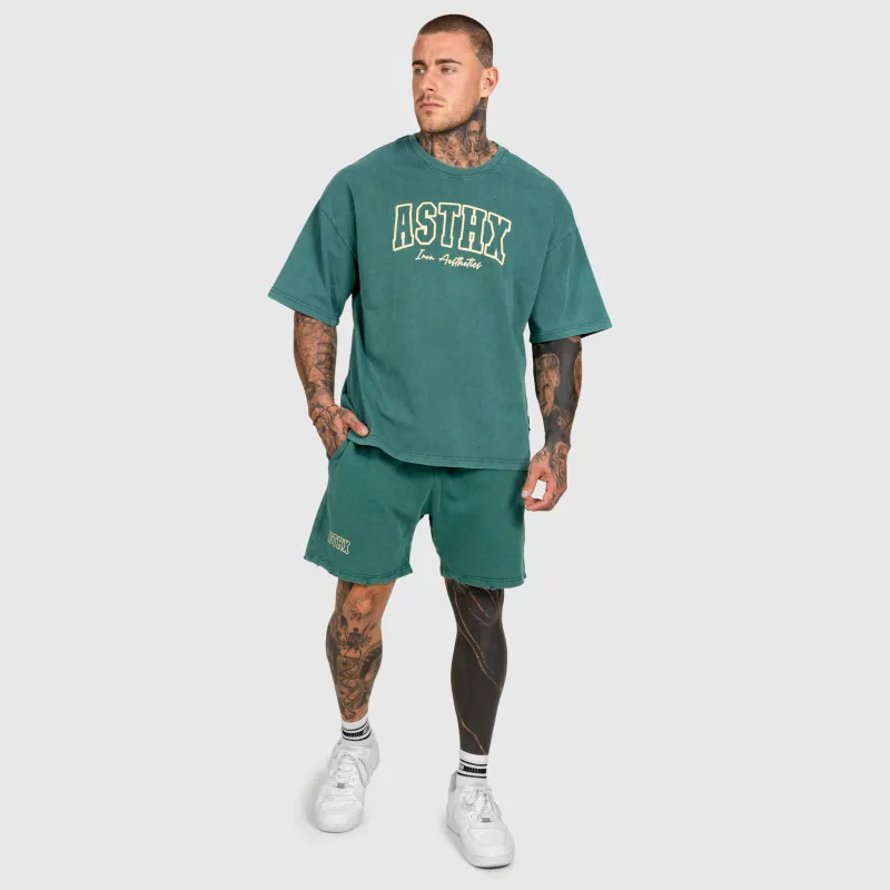 Set bărbați Iron Aesthetics ASTHX, washed green-3
