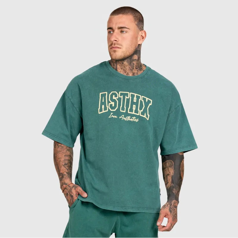 Set bărbați Iron Aesthetics ASTHX, washed green-5