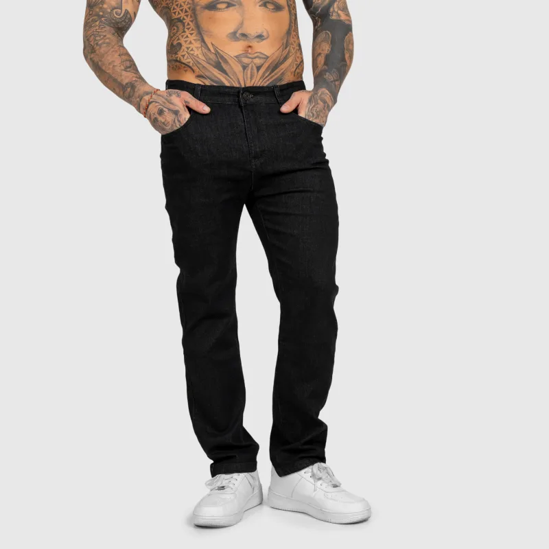 Blugi bărbați Iron Aesthetics Urban, negri-6