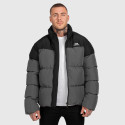 Geacă bărbați Iron Aesthetics Block Puffer, black/grey