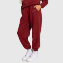 Pantaloni de trening damă Iron Aesthetics Lift & Glow, brick red