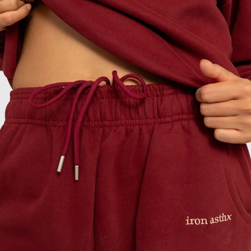 Set de trening damă Iron Aesthetics Lift & Glow, brick red-16