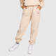 Pantaloni de trening damă Iron Aesthetics Fitness Club, bej