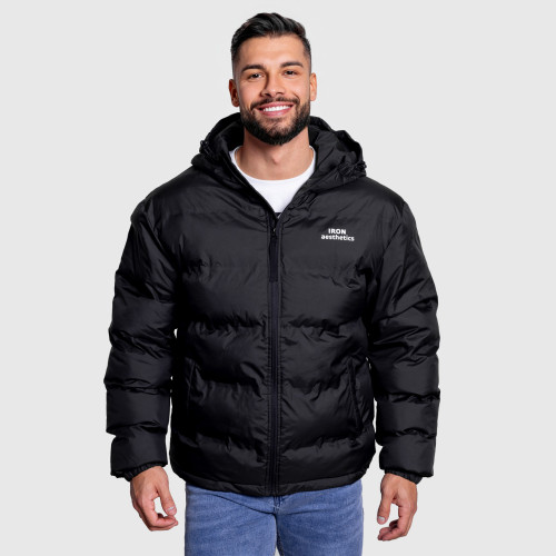 Geacă pentru bărbați Iron Aesthetics Zenit Puffer, neagră