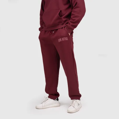 Pantaloni de trening bărbați X-Society, vișinii