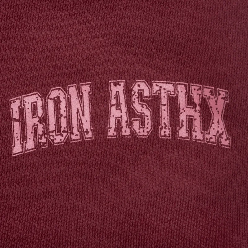Set de trening bărbați Iron Aesthetics X-Society, vișinie-24