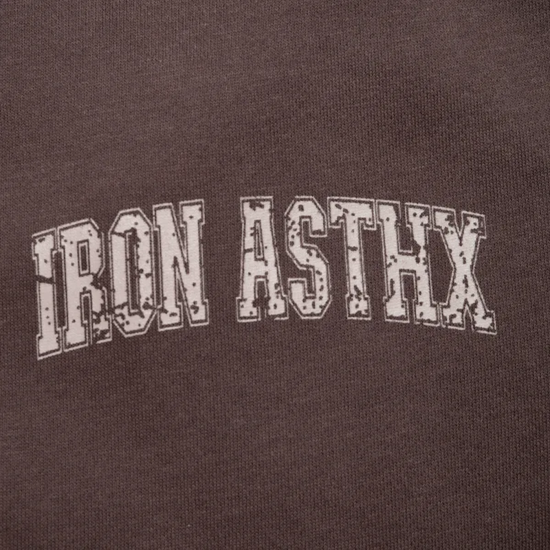 Set de trening bărbați Iron Aesthetics X-Society, maro-22
