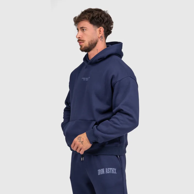 Set de trening bărbați Iron Aesthetics X-Society, navy-6