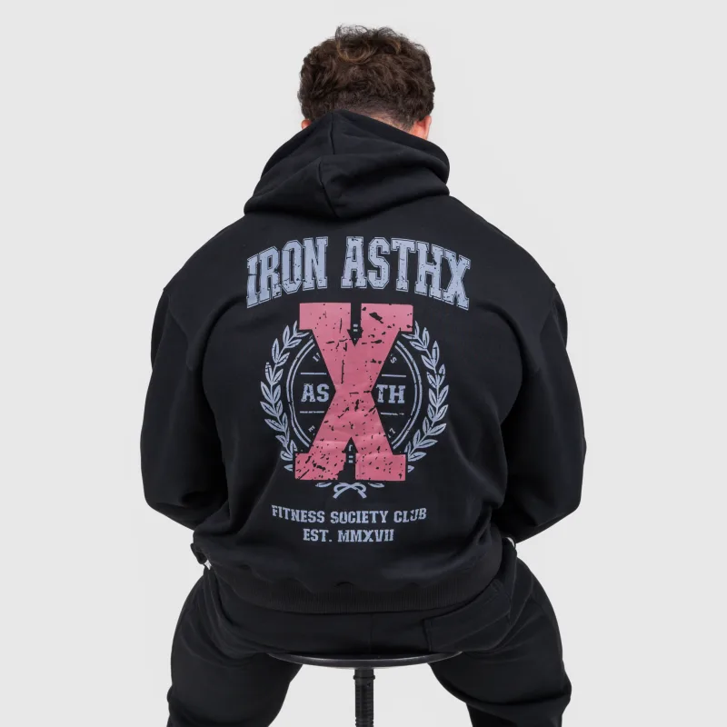 Hanorac bărbați Iron Aesthetics X-Society, negru-7
