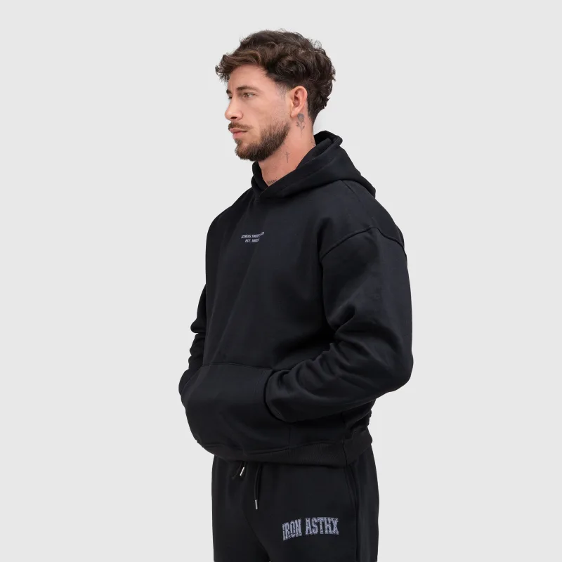 Hanorac bărbați Iron Aesthetics X-Society, negru-4