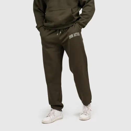 Pantaloni de trening bărbați X-Society, verzi