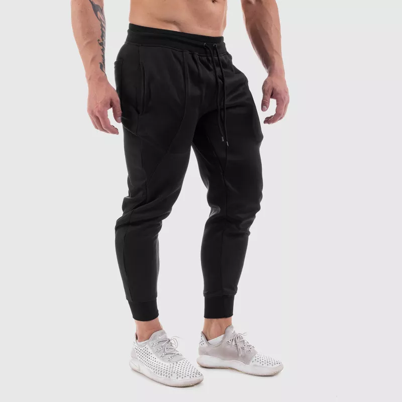 Pantaloni de trening Jogger Iron Aesthetics Circle Star, negrii-2