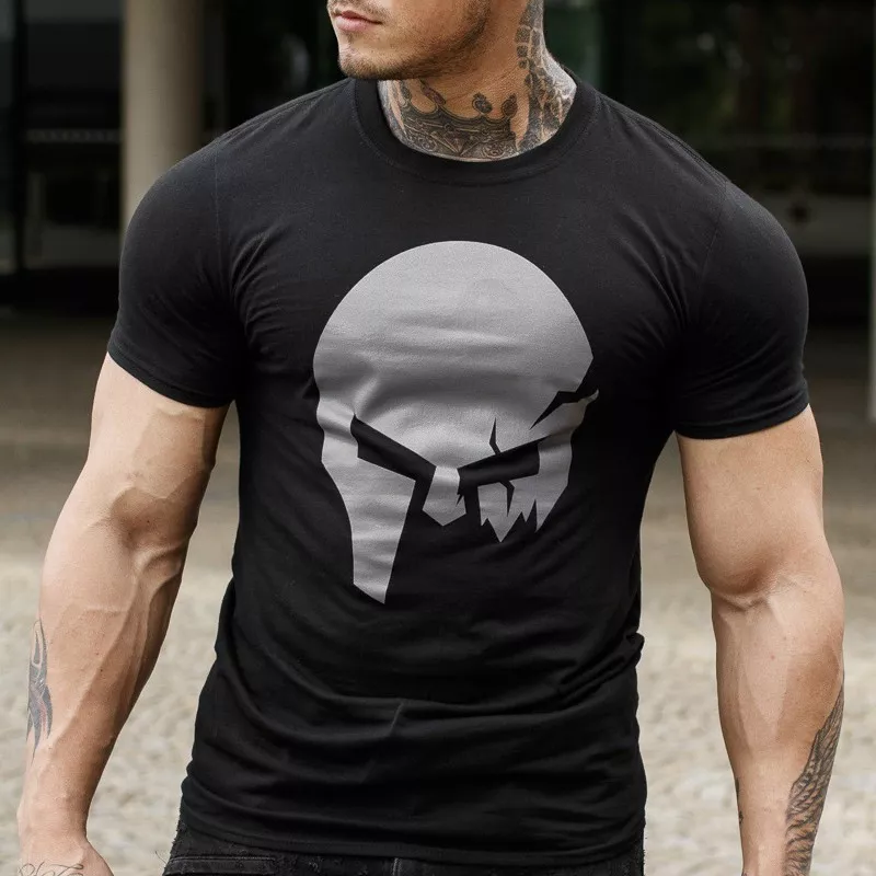 Tricou Ultrasoft Iron Aesthetics Skull, B&G-4