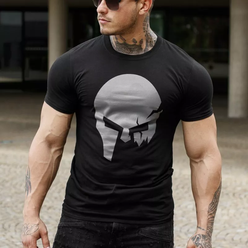 Tricou Ultrasoft Iron Aesthetics Skull, B&G-3