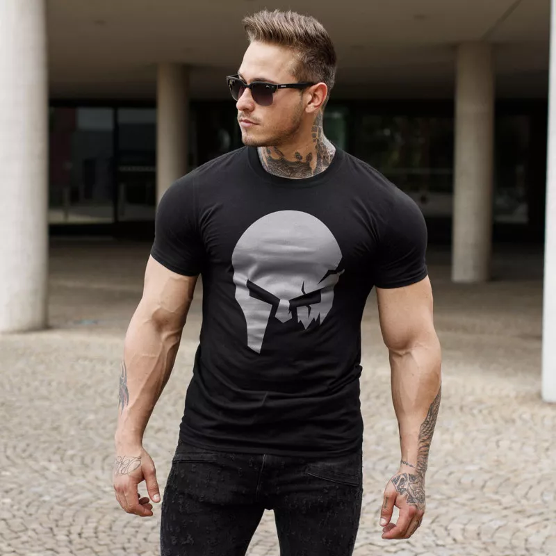 Tricou Ultrasoft Iron Aesthetics Skull, B&G-1