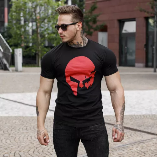 Tricou Ultrasoft Skull, B&R
