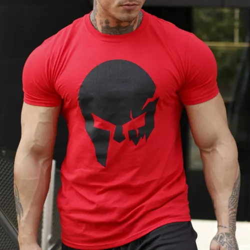 Tricou Ultrasoft Skull, roșu