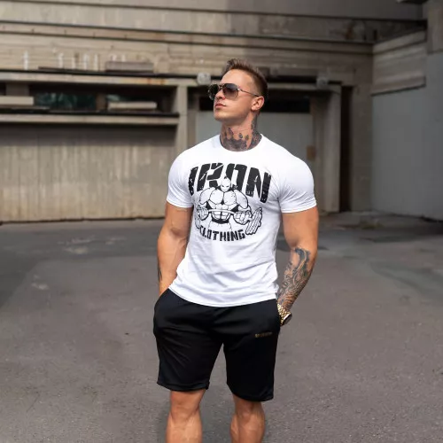 Tricou UltraSoft IRON MAN, alb
