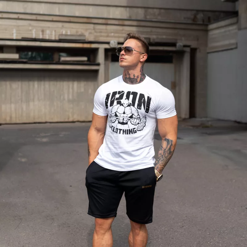 Tricou UltraSoft IRON MAN, alb-1