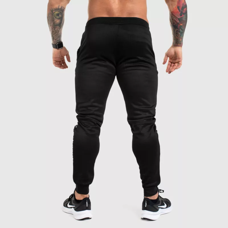 Pantaloni de trening Jogger Iron Aesthetics Partial, negri-4