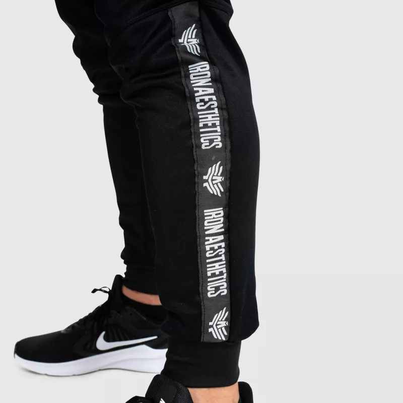 Pantaloni de trening Jogger Iron Aesthetics Partial, negri-8