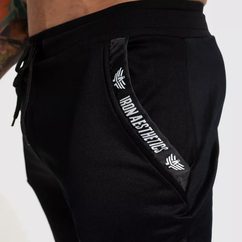 Pantaloni de trening Jogger Iron Aesthetics Partial, negri-9