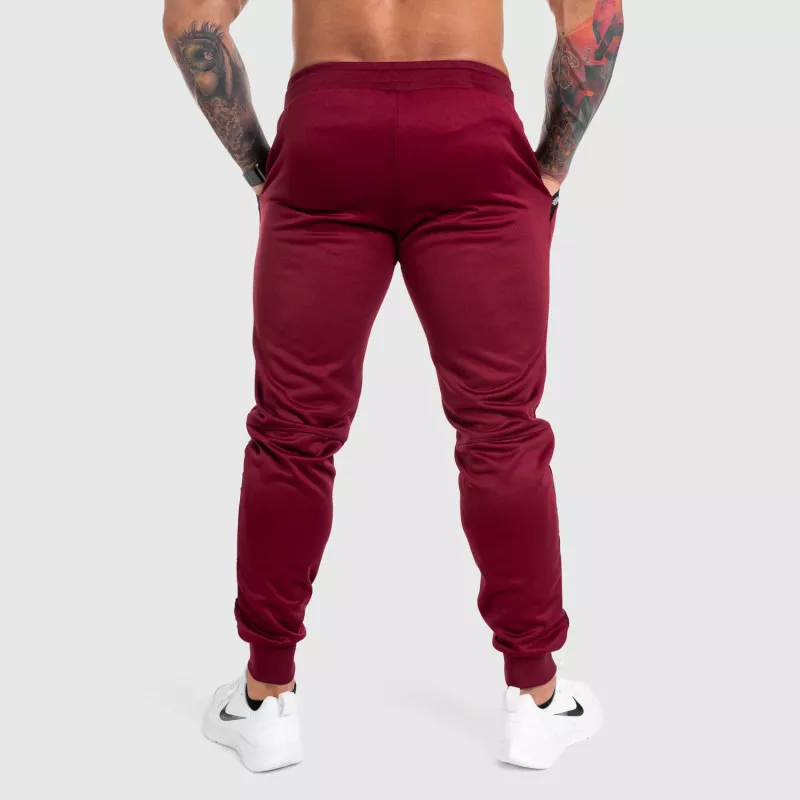 Pantalonii de trening Jogger Iron Aesthetics Partial, vișinii-4