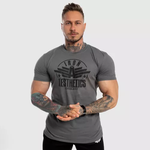 Tricou fitness pentru bărbați Force, gri