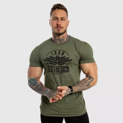 Tricou fitness pentru bărbați Force, verde