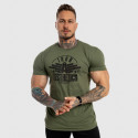 Tricou fitness pentru bărbați Iron Aesthetics Force, verde
