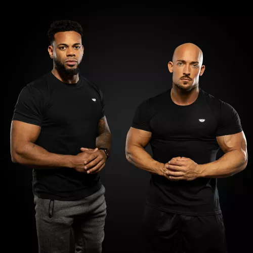 Tricou fitness pentru bărbați Standard, negru