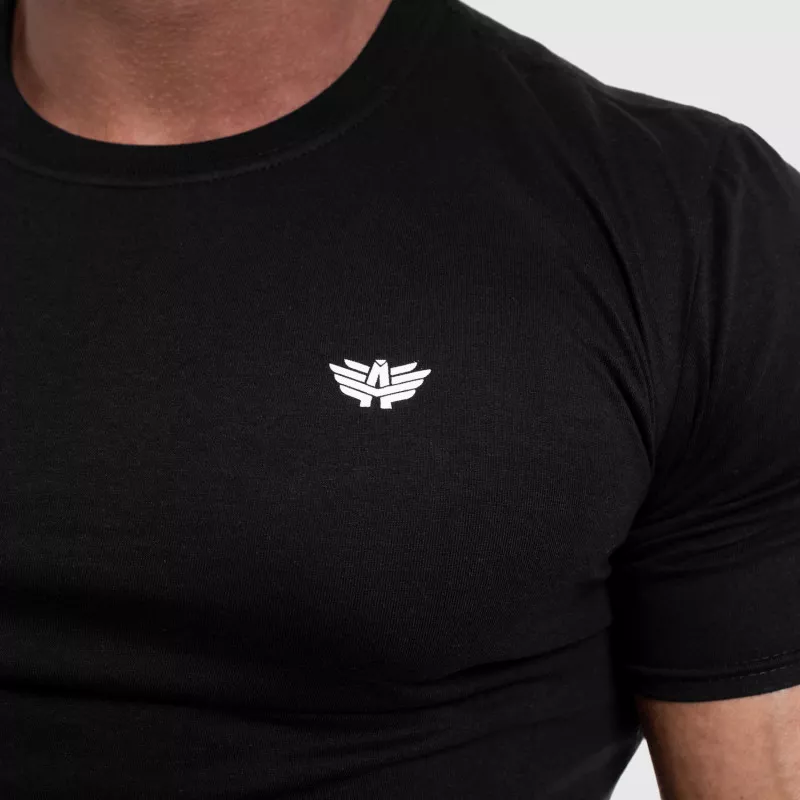 Tricou fitness pentru bărbați Iron Aesthetics Standard, negru-3